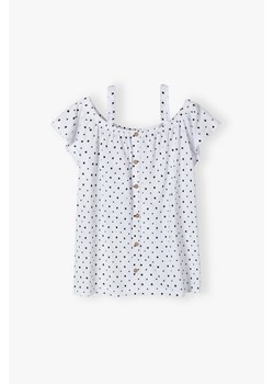 T-shirt bawełniany dla dziewczynki ze sklepu 5.10.15 w kategorii Bluzki dziewczęce - zdjęcie 171189115