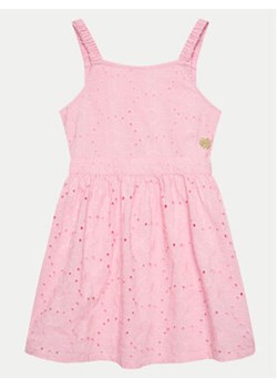 Guess Sukienka codzienna J4GK22 WG5N0 Różowy Regular Fit ze sklepu MODIVO w kategorii Sukienki dziewczęce - zdjęcie 171189299