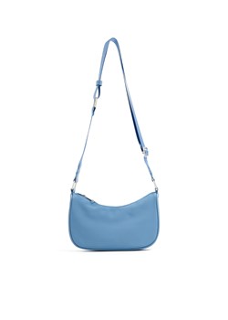 Cropp - Mała niebieska torebka - niebieski ze sklepu Cropp w kategorii Torebki bagietki - zdjęcie 171189605
