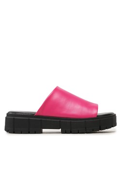 Klapki Tamaris 1-27252-20 Fuxia/Black 519 ze sklepu eobuwie.pl w kategorii Klapki damskie - zdjęcie 171192237