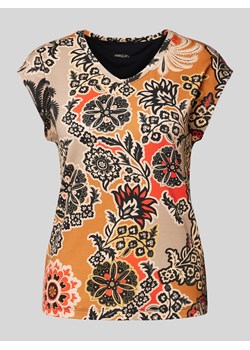 T-shirt z kwiatowym wzorem ze sklepu Peek&Cloppenburg  w kategorii Bluzki damskie - zdjęcie 171192968