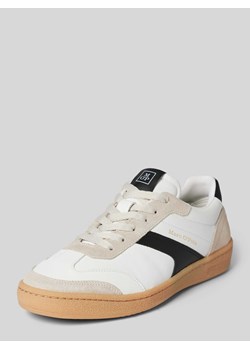 Sneakersy z mieszanki skóry model ‘COURT’ ze sklepu Peek&Cloppenburg  w kategorii Buty sportowe damskie - zdjęcie 171193006