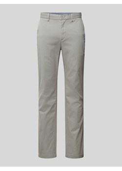 Chinosy z kieszeniami z tyłu model ‘DENTON’ ze sklepu Peek&Cloppenburg  w kategorii Spodnie męskie - zdjęcie 171193206