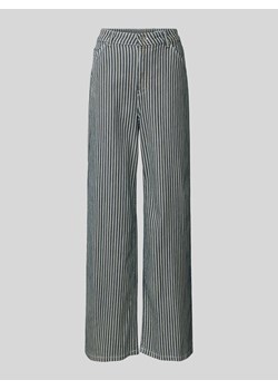 Jeansy o luźnym kroju ze wzorem w paski model ‘KATHY’ ze sklepu Peek&Cloppenburg  w kategorii Spodnie damskie - zdjęcie 171193215