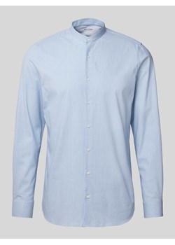 Koszula biznesowa o kroju body fit ze stójką ze sklepu Peek&Cloppenburg  w kategorii Koszule męskie - zdjęcie 171193225