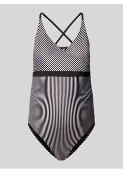 Kostium kąpielowy ciążowy w kopertowym stylu model ‘SERENA’ ze sklepu Peek&Cloppenburg  w kategorii Stroje kąpielowe - zdjęcie 171193227