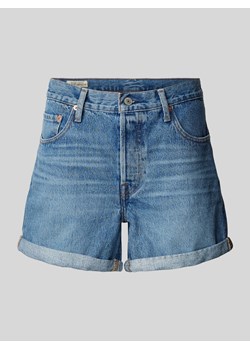 Szorty jeansowe o kroju regular fit z 5 kieszeniami model ‘501®’ ze sklepu Peek&Cloppenburg  w kategorii Szorty - zdjęcie 171193256