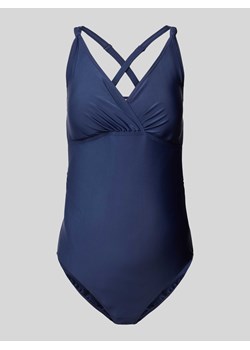 Kostium kąpielowy ciążowy w stylu kopertowym ze sklepu Peek&Cloppenburg  w kategorii Stroje kąpielowe - zdjęcie 171193337