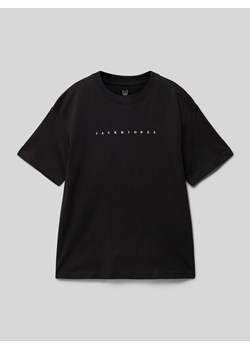 T-shirt z nadrukiem z logo model ‘ESTAR’ ze sklepu Peek&Cloppenburg  w kategorii T-shirty chłopięce - zdjęcie 171193358