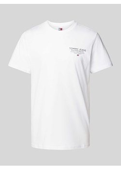 T-shirt z nadrukiem z logo ze sklepu Peek&Cloppenburg  w kategorii T-shirty męskie - zdjęcie 171193445