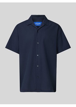 Koszula casualowa z listwą guzikową w kolorze beżowym ze sklepu Peek&Cloppenburg  w kategorii Koszule męskie - zdjęcie 171193467