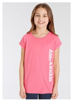 alife and kickin Koszulka w kolorze różowym ze sklepu Limango Polska w kategorii Bluzki dziewczęce - zdjęcie 171194968