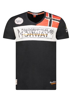 Geographical Norway Koszulka &quot;Jidney&quot; w kolorze czarnym ze sklepu Limango Polska w kategorii T-shirty męskie - zdjęcie 171195458