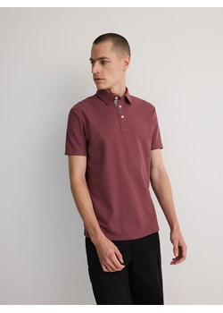Reserved - Koszulka polo regular - jasnofioletowy ze sklepu Reserved w kategorii T-shirty męskie - zdjęcie 171196599