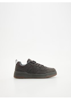 Reserved - Sznurowane sneakersy - czarny ze sklepu Reserved w kategorii Buty sportowe dziecięce - zdjęcie 171196707