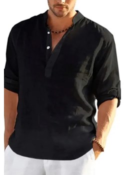 Koszula RENFILDO BLACK ze sklepu Ivet Shop w kategorii Koszule męskie - zdjęcie 171196985