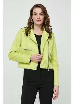 Morgan kurtka damska kolor zielony przejściowa ze sklepu ANSWEAR.com w kategorii Kurtki damskie - zdjęcie 171197135