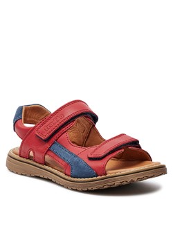 Sandały Froddo Daros Double G3150258-5 S Czerwony ze sklepu eobuwie.pl w kategorii Sandały dziecięce - zdjęcie 171201329