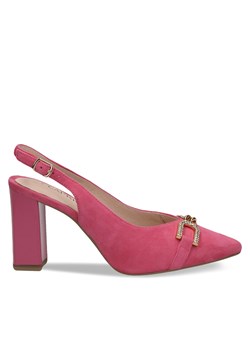 Sandały Caprice 9-29600-20 Różowy ze sklepu eobuwie.pl w kategorii Czółenka - zdjęcie 171202567