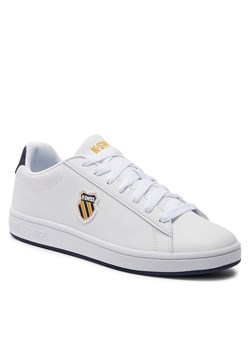Sneakersy K-Swiss Court Shield 06599-856-M White/Navy/Honey Gold 856 ze sklepu eobuwie.pl w kategorii Buty sportowe męskie - zdjęcie 171203759