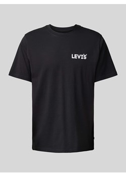 T-shirt z nadrukiem z logo ze sklepu Peek&Cloppenburg  w kategorii T-shirty męskie - zdjęcie 171205805