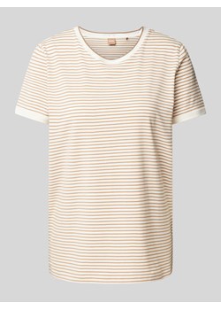 T-shirt ze wzorem w paski model ‘EMASA’ ze sklepu Peek&Cloppenburg  w kategorii Bluzki damskie - zdjęcie 171205845