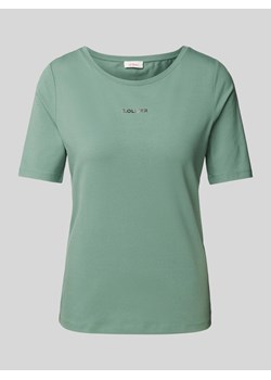 T-shirt z nadrukiem z logo ze sklepu Peek&Cloppenburg  w kategorii Bluzki damskie - zdjęcie 171205947