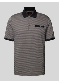 Koszulka polo z obszyciem w kontrastowym kolorze ze sklepu Peek&Cloppenburg  w kategorii T-shirty męskie - zdjęcie 171206047