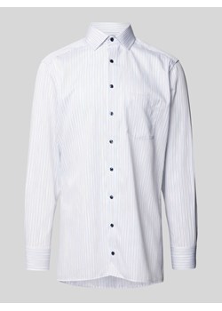 Koszula biznesowa o kroju modern fit w paski ze sklepu Peek&Cloppenburg  w kategorii Koszule męskie - zdjęcie 171206058