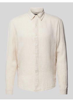 Koszula casualowa o kroju Slim Fit z lnu ze sklepu Peek&Cloppenburg  w kategorii Koszule męskie - zdjęcie 171206065