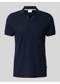 Koszulka polo z kieszenią na piersi ze sklepu Peek&Cloppenburg  w kategorii T-shirty męskie - zdjęcie 171206167