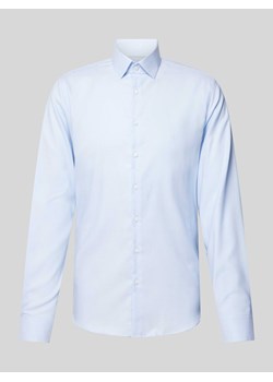 Koszula biznesowa o kroju slim fit z kołnierzykiem typu kent model ‘Bari’ ze sklepu Peek&Cloppenburg  w kategorii Koszule męskie - zdjęcie 171206239