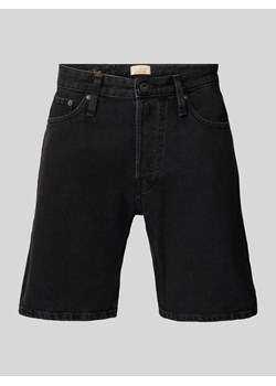 Szorty jeansowe o kroju relaxed fit z 5 kieszeniami ze sklepu Peek&Cloppenburg  w kategorii Spodenki męskie - zdjęcie 171206305