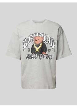 T-shirt z nadrukiem z motywem i logo ze sklepu Peek&Cloppenburg  w kategorii T-shirty męskie - zdjęcie 171206317