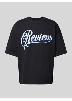 T-shirt z nadrukiem z logo ze sklepu Peek&Cloppenburg  w kategorii T-shirty męskie - zdjęcie 171206456