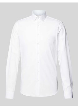 Koszula biznesowa o kroju slim fit z kołnierzykiem typu kent model ‘Bari’ ze sklepu Peek&Cloppenburg  w kategorii Koszule męskie - zdjęcie 171206518