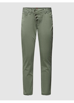 Spodnie z postrzępionymi brzegami nogawek model ‘MALIBU’ ze sklepu Peek&Cloppenburg  w kategorii Spodnie damskie - zdjęcie 171206535
