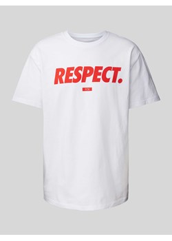 T-shirt z nadrukiem z logo ze sklepu Peek&Cloppenburg  w kategorii T-shirty męskie - zdjęcie 171206546