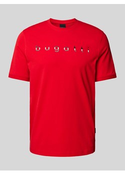 T-shirt z nadrukiem z logo ze sklepu Peek&Cloppenburg  w kategorii T-shirty męskie - zdjęcie 171206565