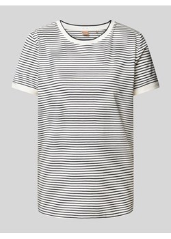 T-shirt ze wzorem w paski model ‘EMASA’ ze sklepu Peek&Cloppenburg  w kategorii Bluzki damskie - zdjęcie 171206576
