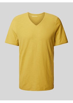 T-shirt z dekoltem w serek ze sklepu Peek&Cloppenburg  w kategorii T-shirty męskie - zdjęcie 171206578