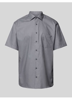 Koszula biznesowa o kroju modern fit w jednolitym kolorze ze sklepu Peek&Cloppenburg  w kategorii Koszule męskie - zdjęcie 171206579