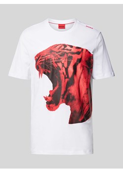T-shirt z nadrukowanym motywem ze sklepu Peek&Cloppenburg  w kategorii T-shirty męskie - zdjęcie 171206618