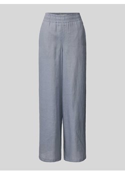 Spodnie lniane o luźnym kroju z wpuszczanymi kieszeniami model ‘CEILING’ ze sklepu Peek&Cloppenburg  w kategorii Spodnie damskie - zdjęcie 171206645