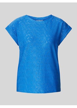 T-shirt z haftem angielskim model ‘Blond’ ze sklepu Peek&Cloppenburg  w kategorii Bluzki damskie - zdjęcie 171206647