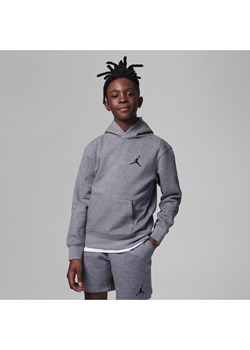 Bluza z kapturem dla dużych dzieci Jordan MJ Essentials Pullover Hoodie - Szary ze sklepu Nike poland w kategorii Bluzy chłopięce - zdjęcie 171206735