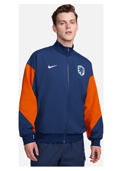 Męska kurtka piłkarska Nike Dri-FIT Holandia Strike - Niebieski ze sklepu Nike poland w kategorii Kurtki męskie - zdjęcie 171206795
