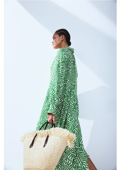 H & M - Szmizjerka z wiskozy - Zielony ze sklepu H&M w kategorii Sukienki - zdjęcie 171206836
