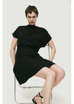 H & M - Taliowana sukienka - Czarny ze sklepu H&M w kategorii Sukienki - zdjęcie 171206895