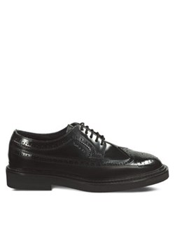 Gant Półbuty Jaczy Low Lace Shoes 27631388 Czarny ze sklepu MODIVO w kategorii Półbuty męskie - zdjęcie 171211445